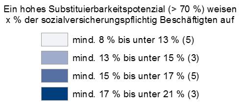 Hessen liegt mit 13,1 Prozent leicht unter dem Bundesdurchschnitt.