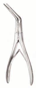 Nasal Forceps, Conchotomes Nasenzangen, Conchotomes 347103FX Turbinate Crushing Forceps by KRESSNER, 3 mm wide jaws with indentation, overall length 210 mm Muschelquetschzange nach KRESSNER, 3 mm