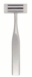 Kunststoffbacken (auswechselbar), Gesamtlänge 18 cm, 320 g 313100FX Mallet by COTTLE, black handle, overall length 180 mm, 335 g Hammer nach