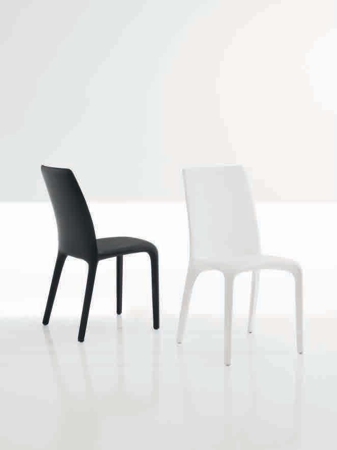 Alanda_design Gino Carollo Alanda è una sedia con la struttura in acciaio e l imbottitura in poliuretano.