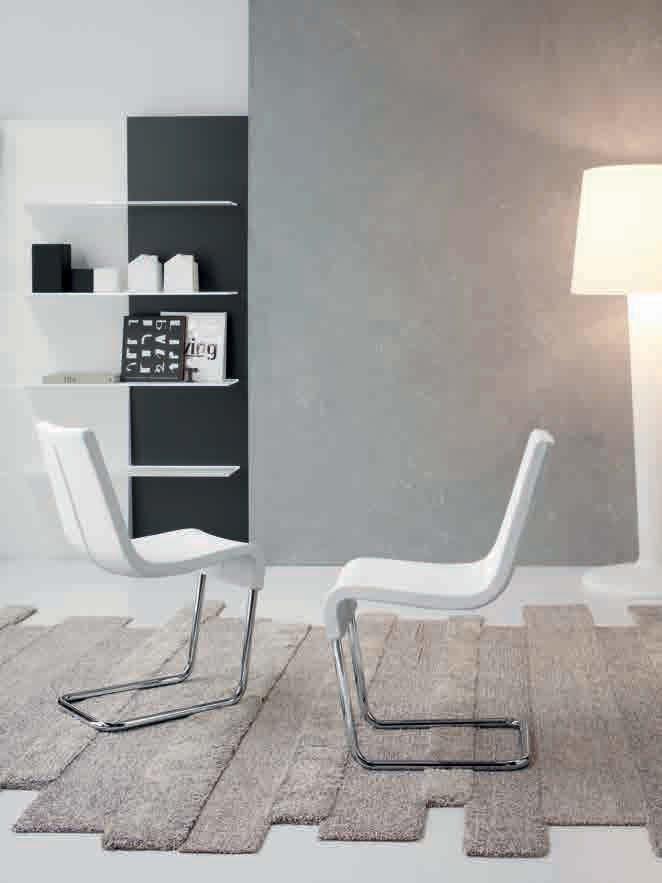 Skip_design Karim Rashid Skip Skip è una collezione di sedute, un progetto di segno moderno dove un unica linea rende la struttura visiva invitante e completa, creando un equilibrio perfetto.