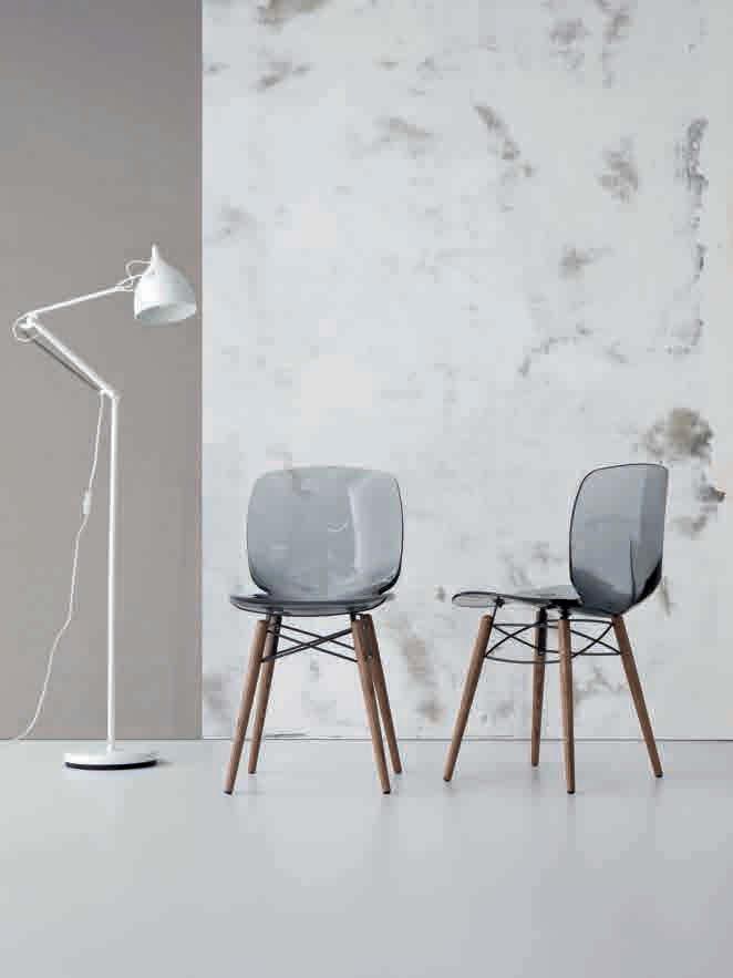 Loto W_design Dondoli e Pocci Loto W Una scelta progettuale di segno moderno: Loto W è una sedia che, grazie alle sue linee leggere e delicate, risulta adatta ad ogni ambiente.