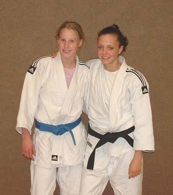 Miriam Garmatter und Yvonne Rasch Beim Aufstiegswettkampf um den Einzug in die 2. Judo-Bundesliga der Damen avancierten Yvonne Rasch und Miriam Garmatter zu Matchwinnerinnen.