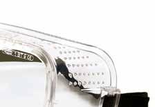 13 GOGGLE Vollsichtbrillenreihe mit exzellenter Ergonomie; dank der Materialien und des einstellbaren Gummibands wird hoher Komfort garantiert.
