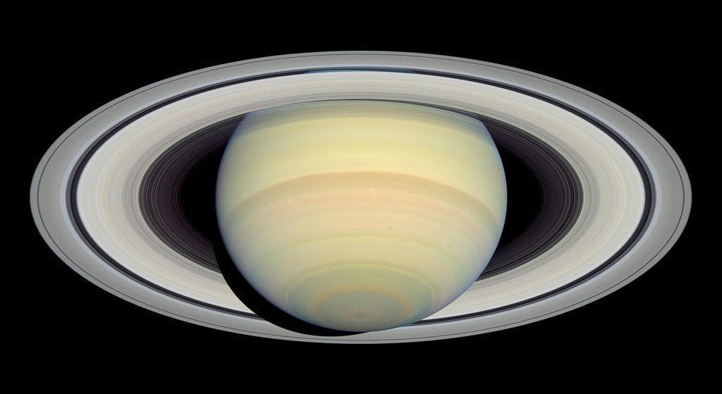 1859 bewies Maxwell, dass die Saturn-Ringe