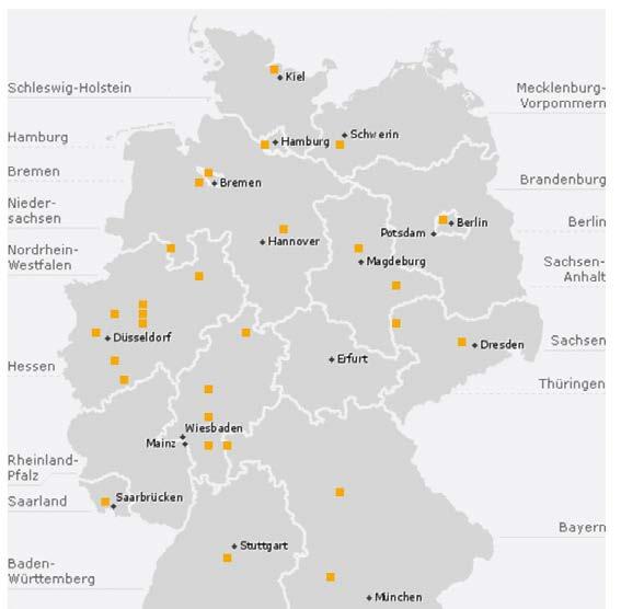 24 GHID PENTRU PĂRINŢI: FORMAREA PROFESIONALĂ ÎN GERMANIA Alţi parteneri de contact În fiecare regiune există diferite centre de consiliere care pot să-i ajute pe tineri în căutarea unui loc de