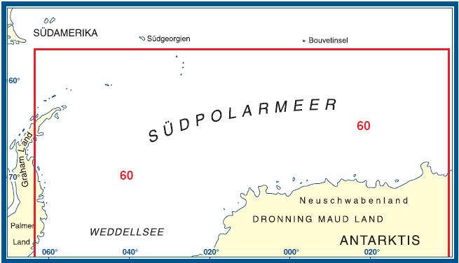 Seegebiete: 10 ff Ostsee 20 ff Nordsee / Ärmelkanal 60