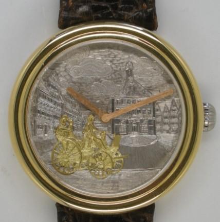 Schorndorf und Daimler Als Geburtsstadt von Gottlieb Daimler bietet Schorndorf immer wieder einen schönen Anlass, beide in einer Uhr kunstvoll zu verewigen.
