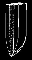 Die Klingen sind rostfrei. Nr. 24061 Santoku Allzweckmesser Beidseitig angeschliffen Klingenlänge 180 mm Gesamtlänge 305 mm Nr.