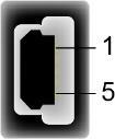2.0 (Typ Mini-B) Pin Funktion 1