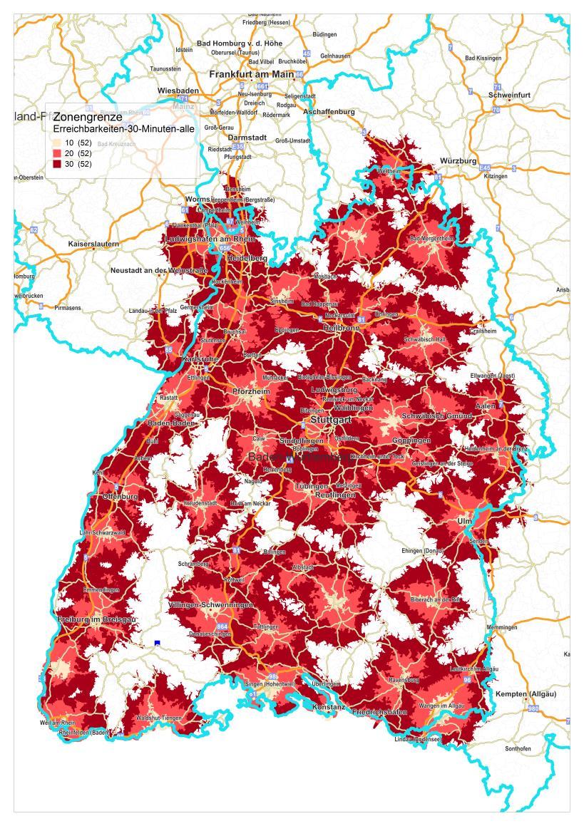 Schlaganfallversorgung in BW SQR-BW: Analyse