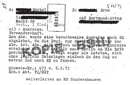 Postgeheimnis? Wie die Stasi Briefe durchleuchtete Post- und Fernmeldegeheimnisse sind unverletzbar,heißt es im Artikel 31 der Verfassung der DDR von 1968.