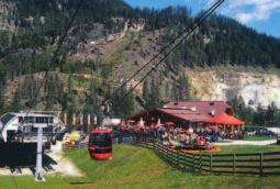 The chairlift Schwarzeckalm" takes you into the beautiful alpine world around Maria Alm a good starting point for long hikes and stop-overs at rustic alpine farms and inns for refreshments.