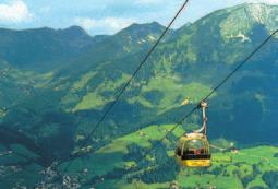 Hornbahn Rußbach C2 136 Steigen Sie ein, und genießen Sie die herrliche Bergwelt und das unvergessliche Panorama vom Dachsteinmassiv über Gosaukamm mit Bischofsmütze, Großglockner,Tennengebirge und
