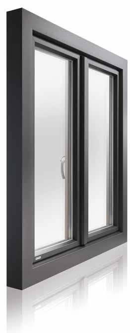 Holz/Aluminiumfenster HA87/HA97 HOLZ /ALU Vorteile: hoher Sicherheitsstandard Top Wärmedämmwert möglich bis U w 0,71 W/m²K nachhaltiges Produkt für