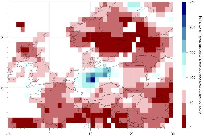 Juli 2017, 6 UTC (rechts) und der prozentuale Anteil