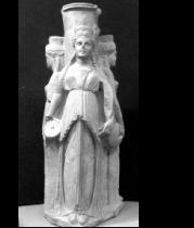 Hekataion klein Kleine Kultfigur der dreigestaltigen