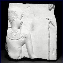 38.00 Bildhauermodell Relief mit König Ägyptischens