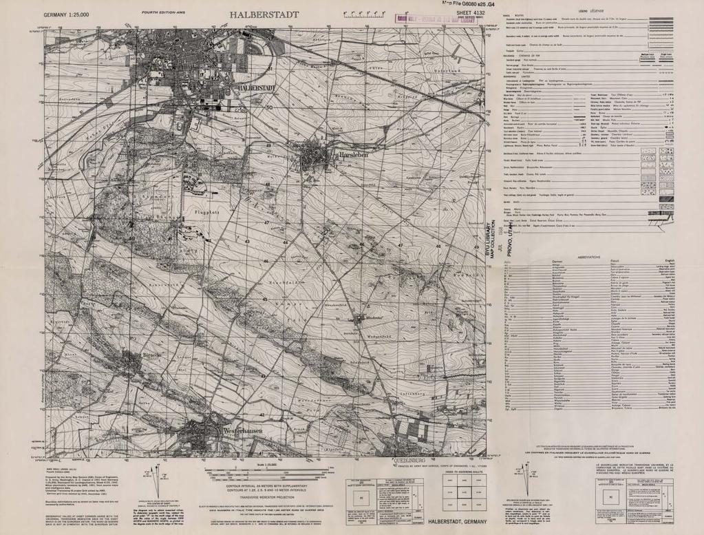Input GIS Topographische Karte: Messtischblätter 1:25.000, 1891-1945.