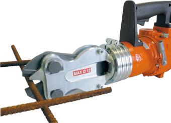 Wechselköpfe o Baumattenschneidaufsatz o Zum Schneiden von Baustahl oder Baustahlmatten Interchangeable heads o Steel mash cutting unit o For cutting rebar steel and steel mashs EG-T-14 EG-T-14 1.50.