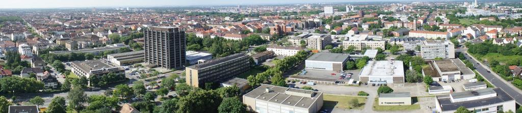 EnEff Campus: bluemap TU Braunschweig main focuses 1. urban planning, architecture, building technology 2. building physics, building services engineering 3.