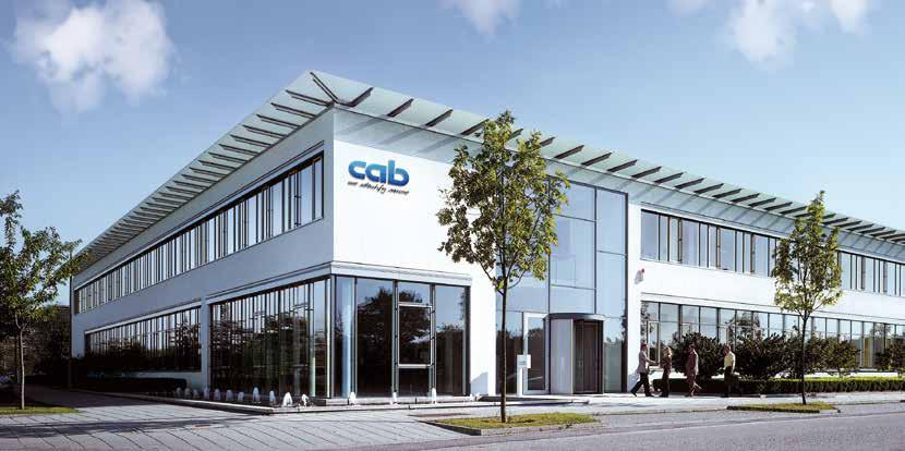 2 CAB // PROFIL cab Produktinnovation Made in Germany cab entwickelt und produziert seit über 40 Jahren Kennzeichnungslösungen und ein umfassendes Zubehörprogramm.