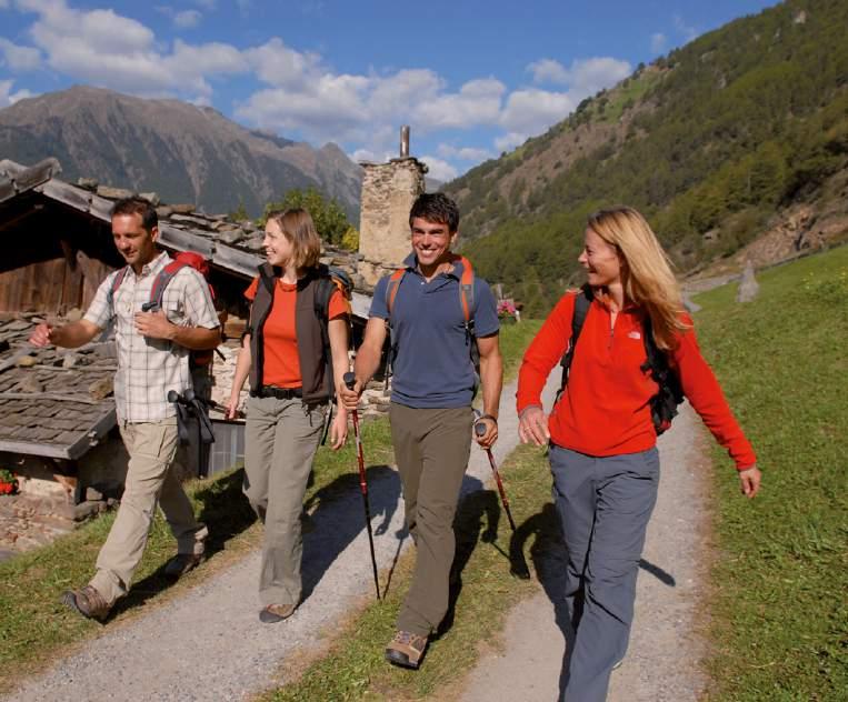 Escursioni settimanali con la guida alpina Andreas.