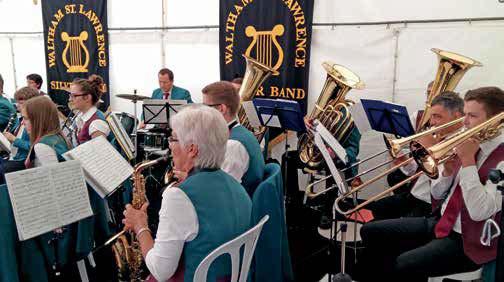 43. Tag der Blasmusik Neben Kontakten zu verschiedenen Orchestern in der Umgebung besteht seit 20 Jahren eine intensive Beziehung zu einem Partnerorchester in England, der Waltham St.