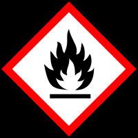 5. In welchem Temperaturbereich liegt der Flammpunkt brennbarer Flüssigkeiten, die mit dem folgenden Gefahrensymbol gekennzeichnet sind? Achtung Der Flammpunkt liegt unter 0 C.