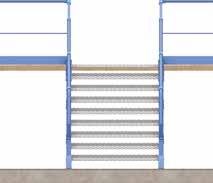 000 mm) und der Anzahl an Geländern (1 oder 2, je nach Platzierung der Treppe)