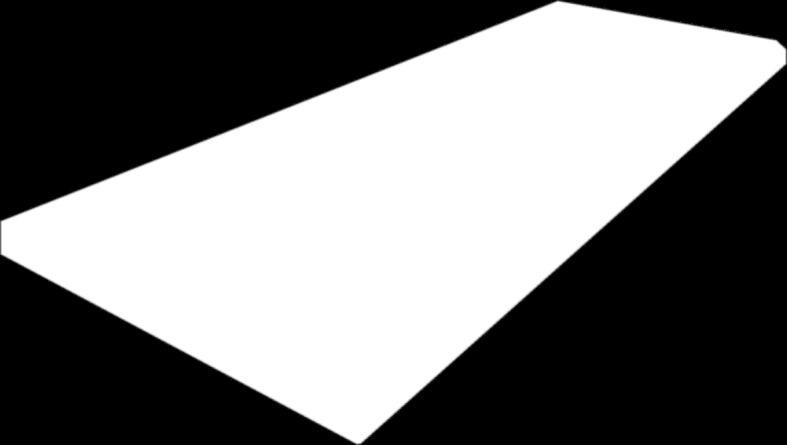 Marmor-Grau, Profil 195, mit laminiertem Kopf Topset, Marmor-Grau, Profil 199, mit laminiertem Kopf Darstellung