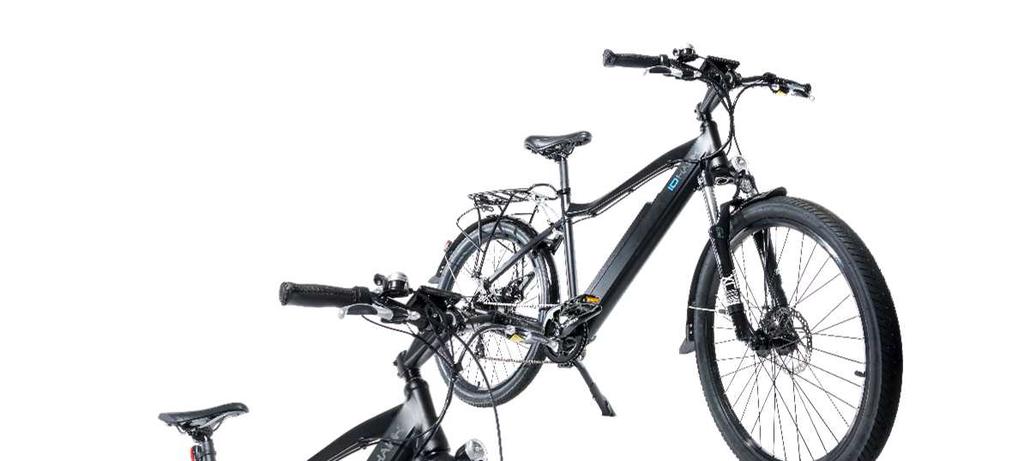 Die E-Bikes E1 und E2 sind komplett aus Aluminium gefertigt und mit Ihren 23 kg (E1) und 24 kg (E2) besonders leicht.