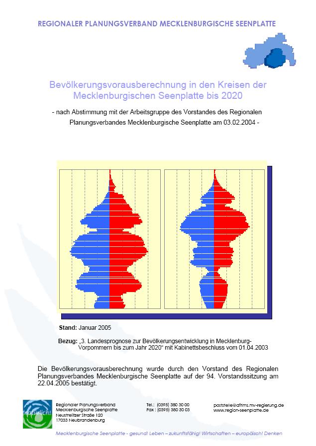 24 Der demographische Wandel in der Region Mecklenburgische Seenplatte