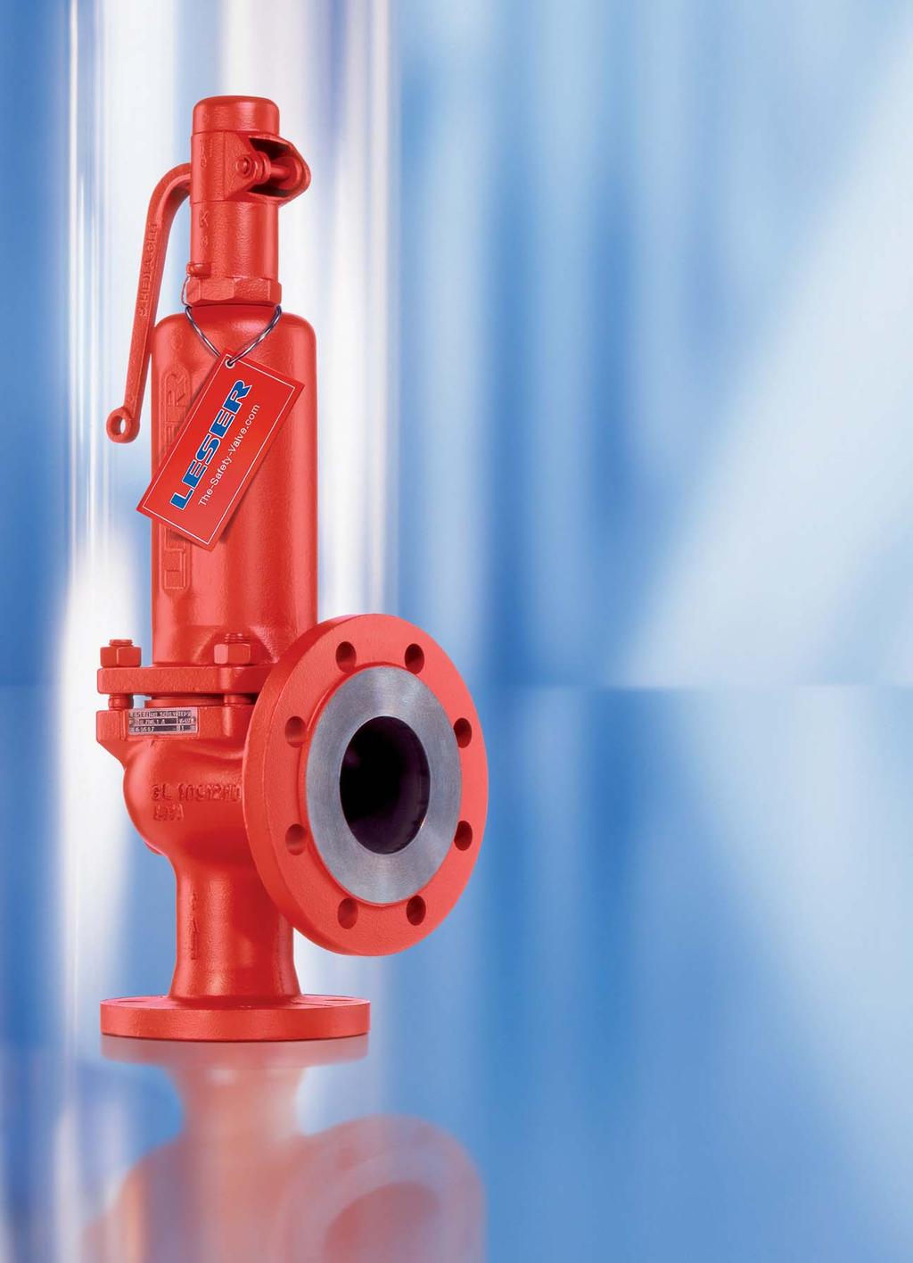 S & R Flanged Safety Relief Valves for