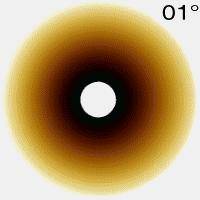 Schwarzmalerei unterdrückte Emission durch Gravitationsrotverschiebung VLBI an der Schwelle für