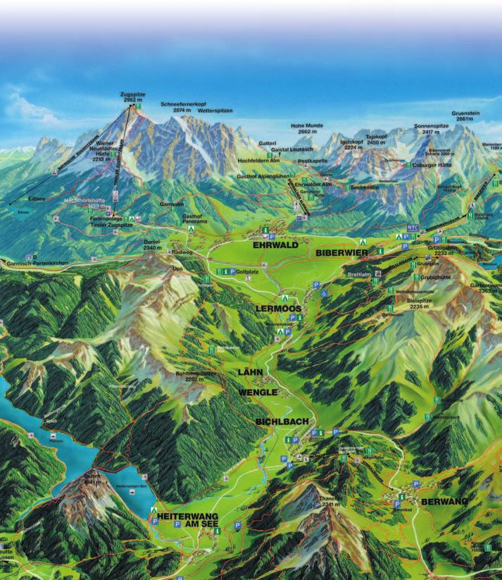 barungen mit Tiroler Schmankerln. Während der Wanderwochen, die es den gesamten Sommer über gibt, werden begleitete Touren angeboten.