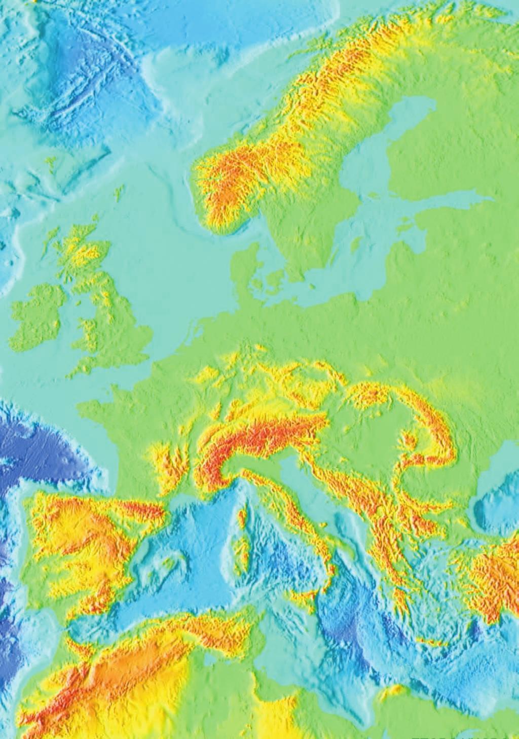 1 Die Alpen im plattentektonischen Rahmen 1.1 Ältere Gebirge in Europa 1.