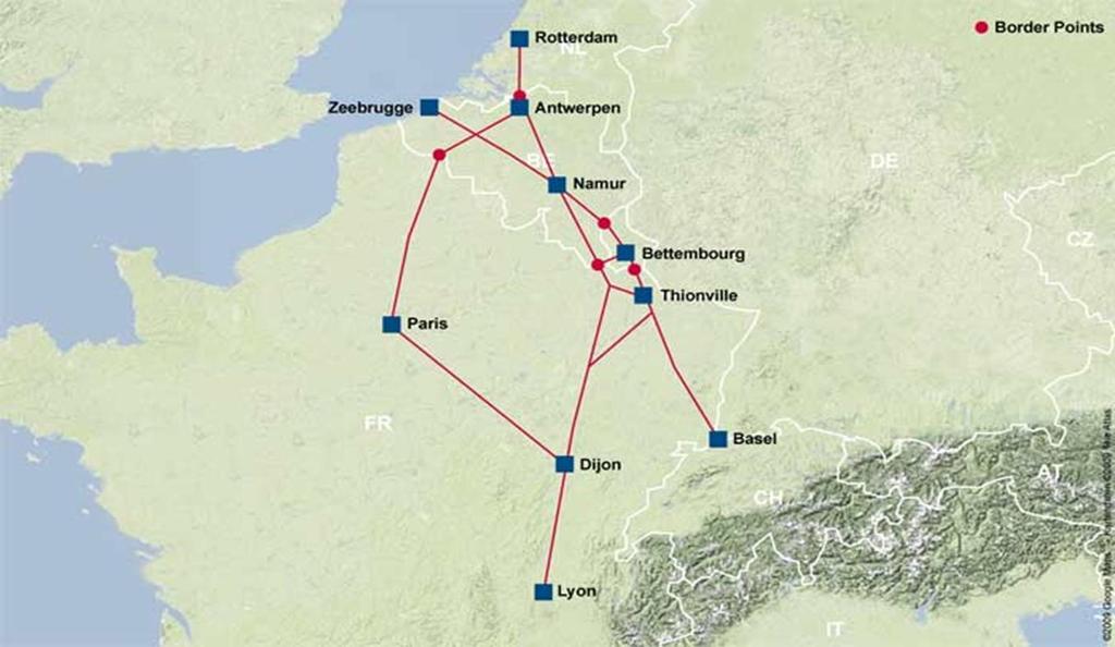 Idee: Entlastung Brennpunkt Rheintal RNE Corridor C