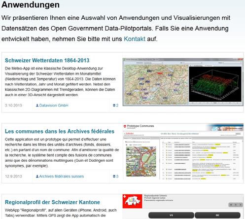 Demo Pilotportal 13 OGD-Strategie Schweiz: Vision Möglichst viele Verwaltungsdaten sollen öffentlich zugänglich sein, sofern deren Publikation nicht gegen geltendes Recht (insb.