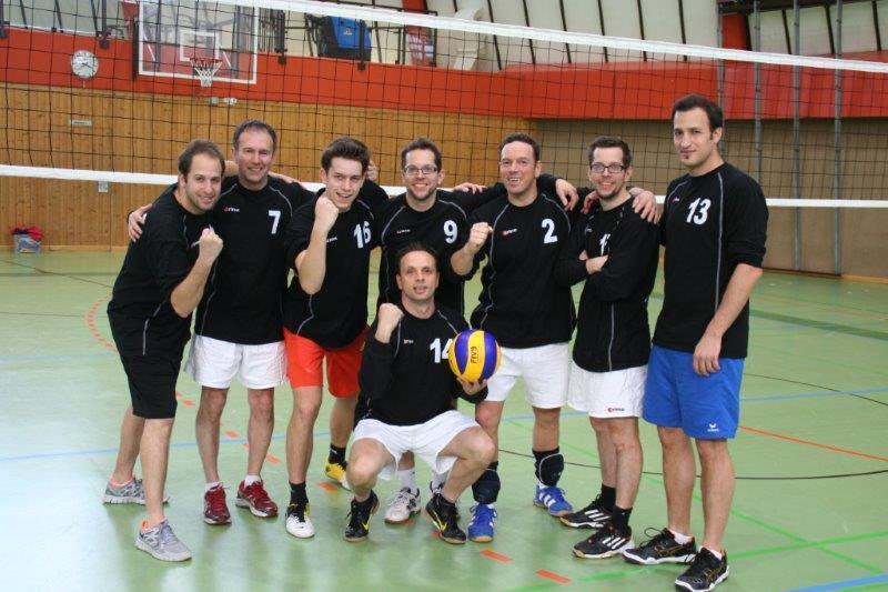 3. 2014 ÖSTM / ÖM Volleyball in Wien Herren-Mannschaft Silbermedaille WGSC 1901 & Kulturverein Stehend: Ido