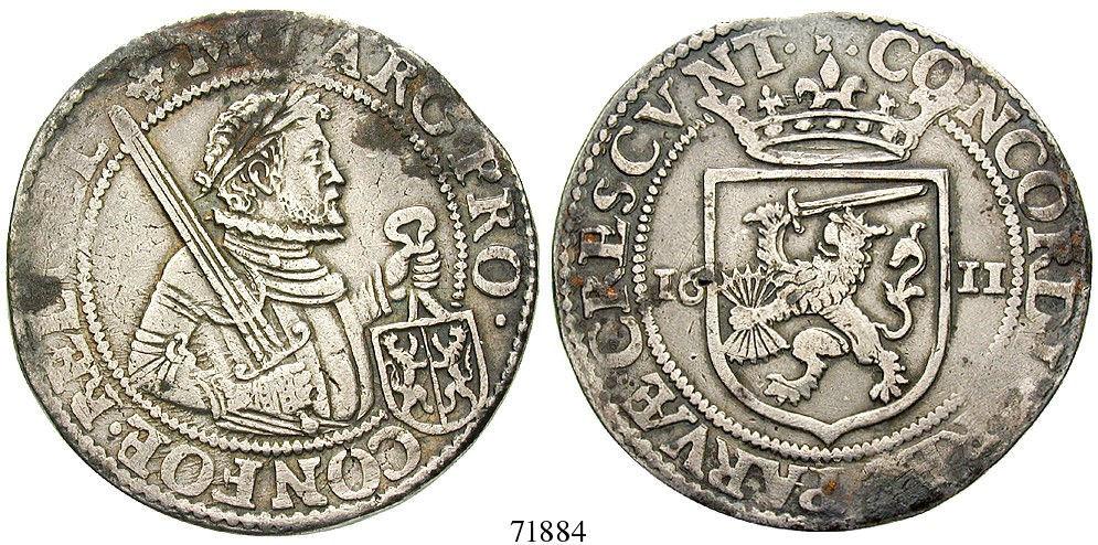 Delm.1092. ss 180,- 46665 Löwentaler 1614 (über 1612).