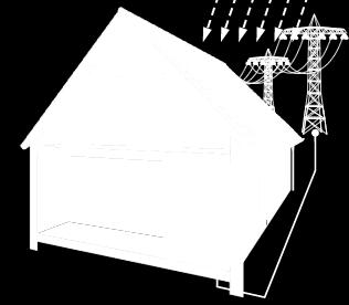 Funktionsweise Die Sonnenstrahlen treffen auf die Module der Photovoltaikanlage 1. Der Generatorkasten 2 verschaltet die Module miteinander und leitet die elektrische Energie zum Wechsel - richter 3.