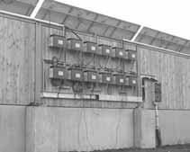 Bild 04 Ansicht des Vormontage-Werkareals in Frick, wo auch die Wandelemente gefertigt wurden. Stand der Arbeiten am 2. Okt. 2000.