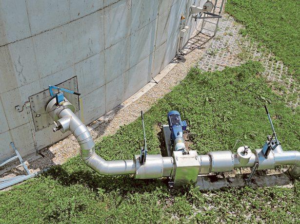 AGRAR UNTERNEHMERTAGE Durch dick und dünn Ohne Flüssigkeitspumpen läuft bei der Biogasproduktion nichts.