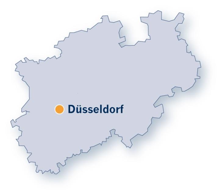 Nordrhein-Westfalen / Düsseldorf genießt hohes Ansehen bei ausländischen Unternehmen Ausländische Unternehmen in Nordrhein-Westfalen Nordrhein-Westfalen punktet mit: