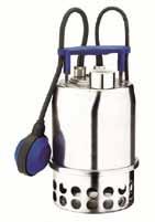 Bewässerung Pumpen Pumpen Tauchmotorpumpen Ebara OPTIMA MA Tauchmotorpumpe mit 10m-Netzkabel, Schukostecker, Schwimmerschalter und separatem Rückflussverhinderer alle Hauptkomponenten aus Edelstahl