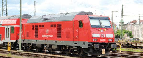 Deutsche Bahn AG Ep. V/VI Elektrolokomotive BR 140 der DB AG Electric locomotive class 140 of the DB AG 135 Art.-Nr.