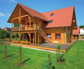 Freuen Sie sich darauf, ab sofort in einem gesunden Raumklima und der besonderen Holzhaus-Atmosphäre zu leben willkommen