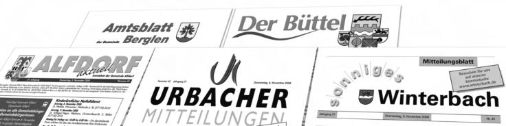 www.wuerthverlag.de Bestellschein für Ihre Anzeige im Gemeindeblatt Bitte ausfüllen, ausschneiden, faxen oder per Post senden!