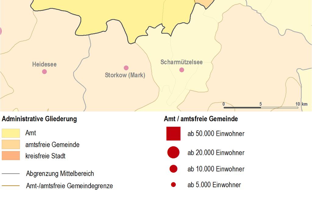 Fürstenwalde/Spree (amtsfrei) 70,7 13,3 Grünheide (Mark) (amtsfrei) 126,9 23,9 Spreenhagen 173,9